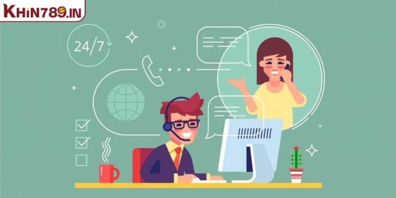 Liên hệ nhân viên CSKH để cập nhật link vào KHIN789 mới