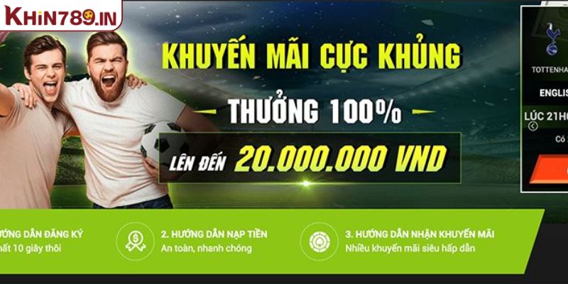 Chương trình khuyến mại khin789 hoàn trả cực lớn lên đến 3,5%
